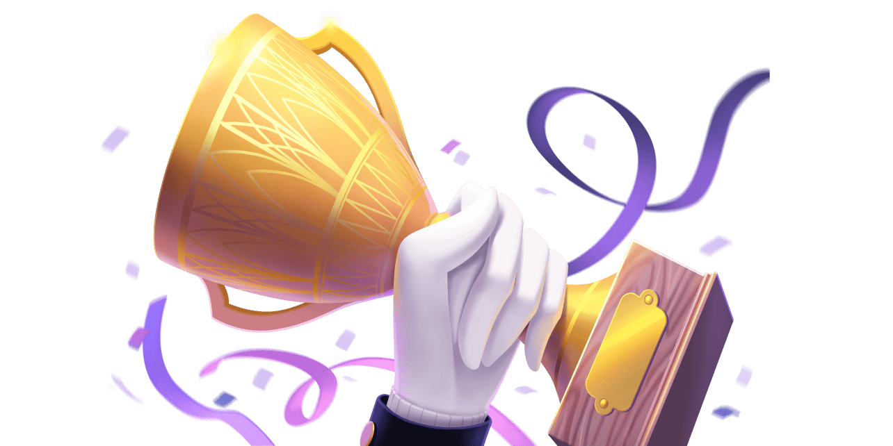 Bonus za první vklad 100%  až do  2 500 Kč  