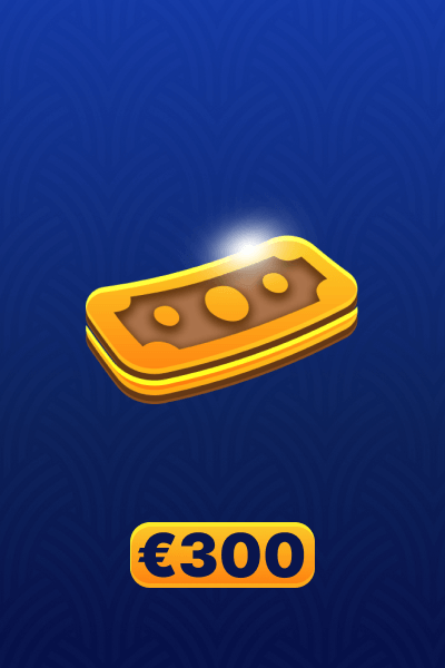 Proveďte vklad 300 €