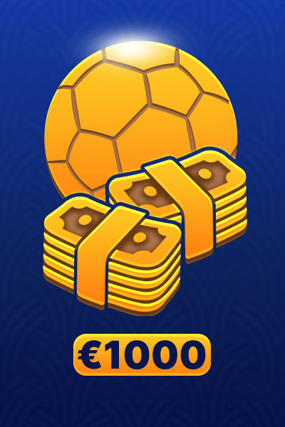 Realiza una apuesta de 1000 € en deportes