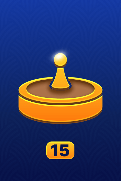 Haz 15 apuestas en el casino en vivo