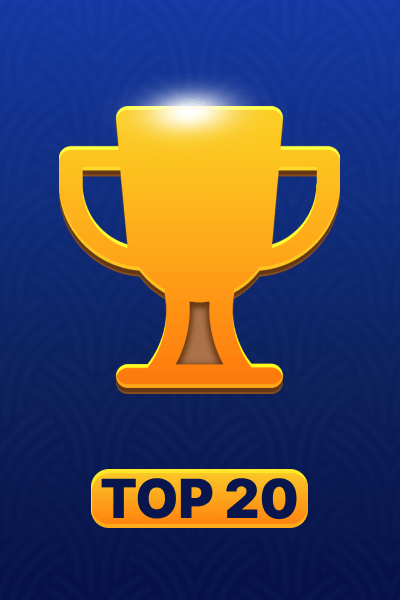 Finaliza en el TOP 20 en un torneo