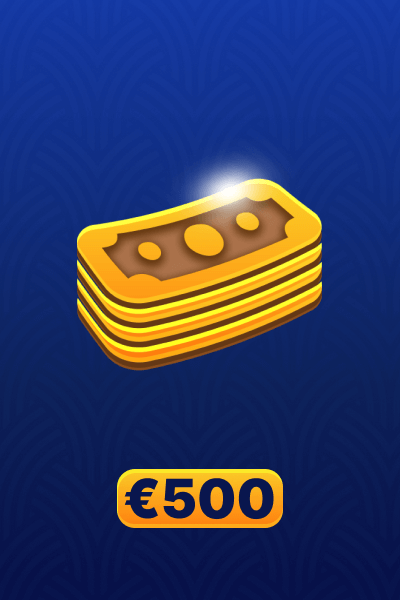 Proveďte vklad 500 €