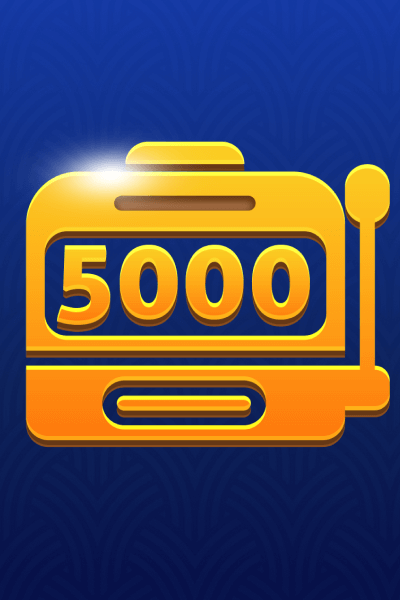 Proveďte 5000 spinů